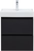 AQUANET Тумба под раковину Вега 2.0 50 черный AQUANET-362542