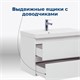 AQUANET Тумба под раковину Вега 60 белый глянец AQUANET-362546