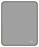 AQUANET Зеркало Контур 1000х800 LED TX антипар, черный AQUANET-367663