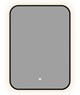 AQUANET Зеркало Контур 500х700 LED TX черный AQUANET-367648