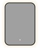 AQUANET Зеркало Контур 500х700 LED TX черный AQUANET-367648