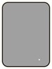 AQUANET Зеркало Контур 600х800 LED TX черный AQUANET-367649