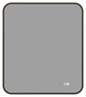 AQUANET Зеркало Контур 800х700 LED TX антипар, черный AQUANET-367662