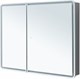 AQUANET Зеркальный шкаф Оптима 100 с LED подсветкой AQUANET-341427