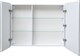 AQUANET Зеркальный шкаф Оптима 100 с LED подсветкой AQUANET-341427