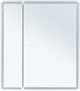 AQUANET Зеркальный шкаф Оптима 70 LED антипар AQUANET-353798