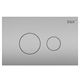 DK Клавиша смыва Venice DB1029002, матовый хром DB1029002