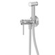 ABBER Смеситель Wasser Kreis 316 AF8125BST с гигиеническим душем, брашированная сталь AF8125BST