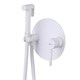 ABBER Смеситель Emotion AF8826W с гигиеническим душем, белый матовый AF8826W