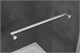 ABBER Schwarzer Diamant Душевой уголок квадратный двери раздвижные размер 90x90 см, профиль - хром / стекло - прозрачное AG0A090