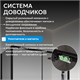 ABBER Komfort Душевой уголок прямоугольный двери раздвижные размер 160x100 см, профиль - черный / стекло - прозрачное AG93160B-S102B