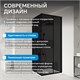 ABBER Schwarzer Diamant Душевой уголок квадратный двери раздвижные размер 80x80 см, профиль - черный / стекло - тонированное AG02080BDTH