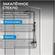 ABBER Schwarzer Diamant Душевой уголок прямоугольный двери раздвижные размер 100x50 см, профиль - хром / стекло - прозрачное AG301005-S505