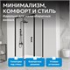 ABBER Schwarzer Diamant Душевой уголок квадратный двери раздвижные размер 100x100 см, профиль - черный / стекло - прозрачное AG30100B5-S100B5