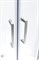 CEZARES MOLVENO-R-1 Душевой уголок полукруглый двери раздвижные, стекло 6 мм, устанавливается на левую или правую стороны - фото 42286