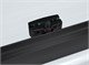 ABBER Schwarzer Diamant Душевой уголок прямоугольный двери раздвижные размер 150x60 см, профиль - черный / стекло - прозрачное AG30150BH-S60B