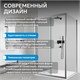ABBER Schwarzer Diamant Душевой уголок прямоугольный двери раздвижные размер 170x50 см, профиль - хром / стекло - прозрачное AG30170H-S50-S50