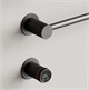 SANCOS Полотенцесушитель электрический встраиваемый Linea вороненая сталь SC14001GG SC14001GG