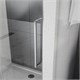 AZARIO Душевая дверь Шанхай 1500х1950 раздвижная, прозрачное стекло 6 мм, профиль матовый графит (AZ-Y43-150-MGR-CL) AZ-Y43-150-MGR-CL