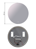 DK Зеркало  Дортмунд (Dortmund) Лайт 60 см с подсветкой (MDOR60LT) DQMDOR60LT