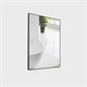 BELBAGNO Зеркало в алюминиевой раме SPC-AL-1000-800 Nero, 1000x20x800 - РАСПРОДАЖА 83619