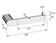 Бумагодержатель Remer Lounge LN61CR хром LN61CR