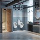 Ideal Standard Перегородка для писсуара 130хh675 мм, керамическая, в комплекте с крепежом, цвет: белый глянцевый S612001