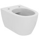 Ideal Standard I.life O Унитаз подвесной 35x53см, безободковый, смыв HydroTwist, крепление, сиденье soft-close. цвет: белый T568001 + T572401