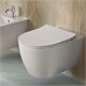 Ideal Standard I.life O Унитаз подвесной 35x53см, безободковый, смыв HydroTwist, крепление, сиденье soft-close. цвет: белый T568001 + T572401
