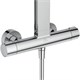 IDEAL STANDARD BD583AA ALU+ Душевая система в комплекте с термостатическим смесителем для душа, Хром BD583AA