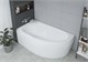 AQUATEK Акриловая ванна Дива 160x90 асимметричная, левая, без каркаса и экрана DIV160-0000001.02