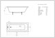 AQUATEK Акриловая ванна Мия 165x70 прямоугольная, без каркаса и экрана MIY165-0000001.02