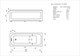 AQUATEK Акриловая ванна Мия 180x80 прямоугольная, без каркаса и экрана MIY180-0000001.02