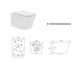 AQUATEK SET ЛИБРА T-014/INS14 (рама INS-0000014+крепеж KKI-0000002+KDI-0000014+унитаз ЛИБРА AQ1505T-00 с тонким сиденьем soft-close) SET AQUATEK ЛИБРА T-014/INS14