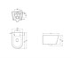 AQUATEK SET ОБЕРОН T INSP-01 (рама INSP-0000001+унитаз ОБЕРОН AQ1365T-00, тонкое сиденье sc) SET AQUATEK ОБЕРОН T INSP-01