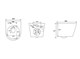 AQUATEK SET ВЕГА New-032 (рама INS-0000012 с клавишей KDI-0000032 и крепежом KKI-0000002 + унитаз ВЕГА New AQ1804T-00 с тонким сиденьем sc) SET AQUATEK ВЕГА New-032