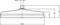 JACOB DELAFON Katalyst Круглый верхний душ, диаметр 305 мм, классический дизайн - фото 59661