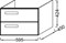 JACOB DELAFON Rythmik Мебель для раковины-столешницы 60 см, 2 выдвижных ящика - фото 62232