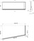 RAVAK Панель фронтальная для ванны 10°,  L - левый вариант Панель фронт RAVAK 10° L - фото 67249