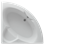 AQUATEK Поларис Акриловая ванна на каркасе, слив-перелив в комплекте, с панелью. - фото 69126