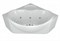 AQUATEK Эпсилон Акриловая ванна на каркасе, слив-перелив в комплекте, с панелью - фото 69156