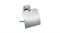 FIXSEN Kvadro Держатель туалетной бумаги с крышкой, цвет хром - фото 90382