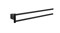 FIXSEN Trend Полотенцедержатель "рога" двойной, ширина 38 см, цвет черный - фото 92249