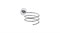 FIXSEN Round Держатель для фена, цвет хром FX-92119 - фото 92600