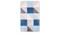 FIXSEN Visa Коврик для ванной, цвет серый / голубой - фото 93141