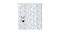 FIXSEN Panda Шторка для ванной, ширина 180 см, цвет черный - фото 95643