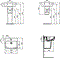 IDEAL STANDARD TEMPO Полуколонна с крепежом TT0257919 - фото 99245